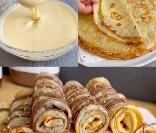Zero carb crepes rolls