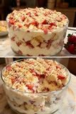 High Protein Strawberry Shortcake Cheesecake